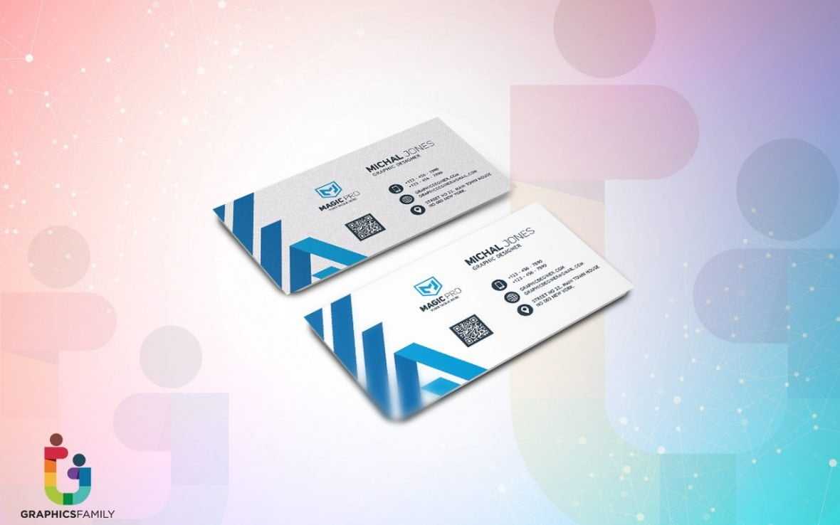 Professional Graphic Studio Business Card .PSD Template