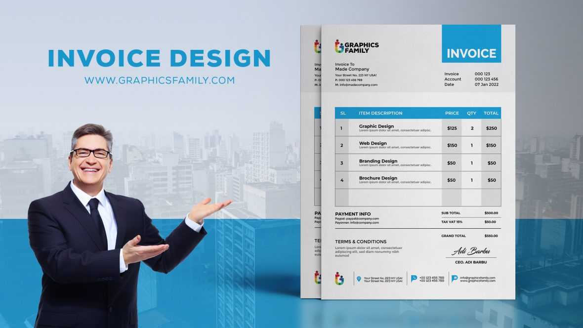 Professional Invoice Template