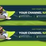 Professional YouTube Channel Art Free Template Download