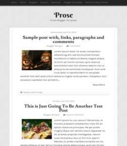 Prose Responsive