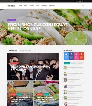 Proxima magazine Responsive
