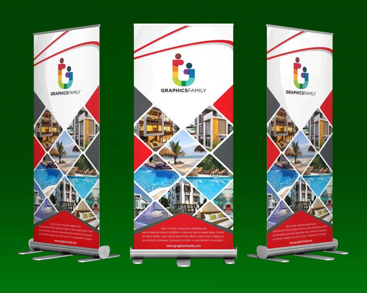 .PSD Corporate Roll Up Banner Design