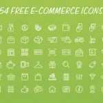 PSD e-commerce Icons Pack