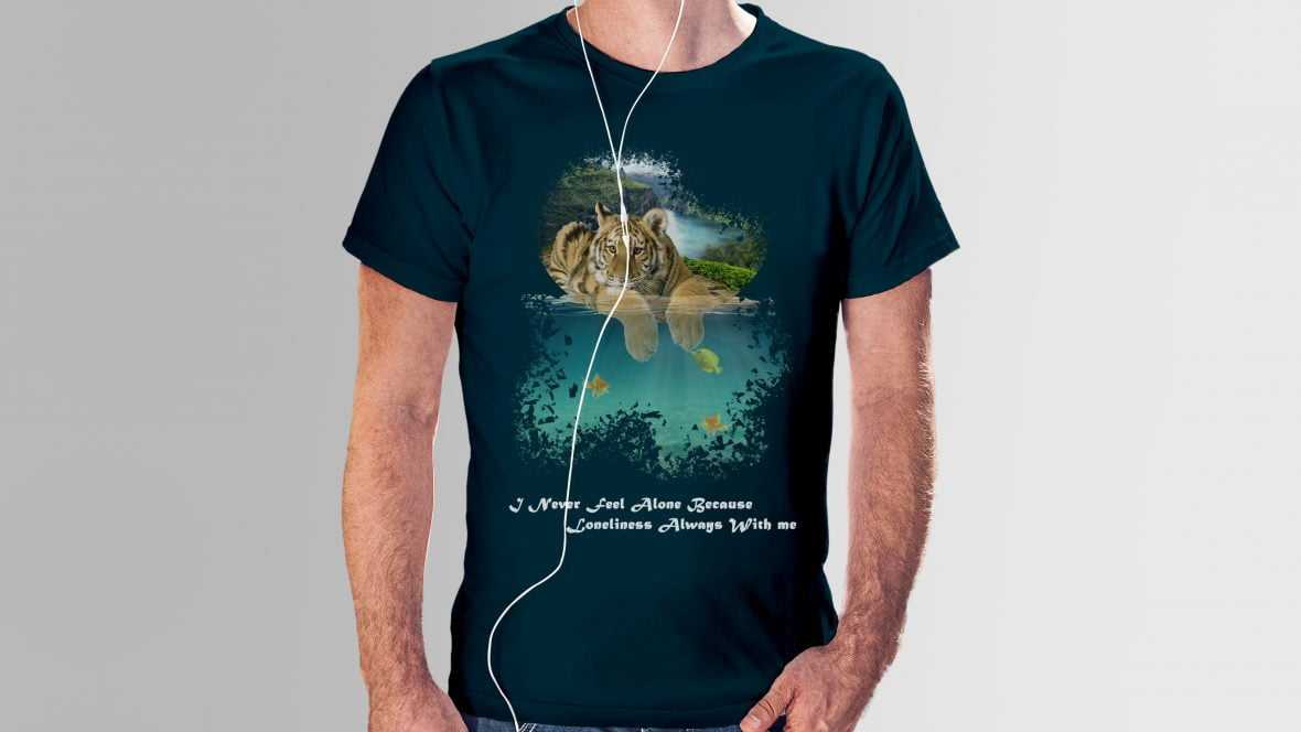 .PSD Men T Shirt Design Full