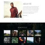 PSD One Page Portfolio - Free PSD Download PSD One Page Portfolio
