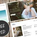 PSD Portfolio Layout