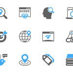 PSD SEO Glyph Icons