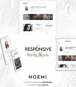 PSD WordPress Blog Theme