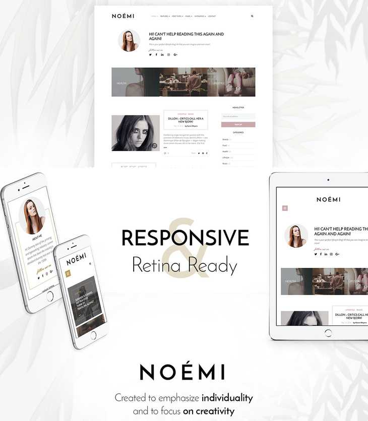 PSD WordPress Blog Theme