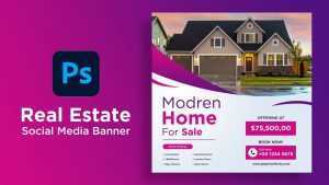 Real Estate Company Social Media Graphic Design