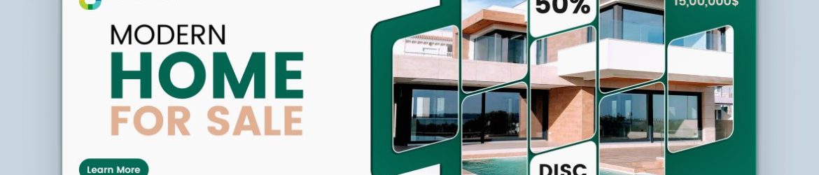 Real Estate Facebook Cover Banner Template
