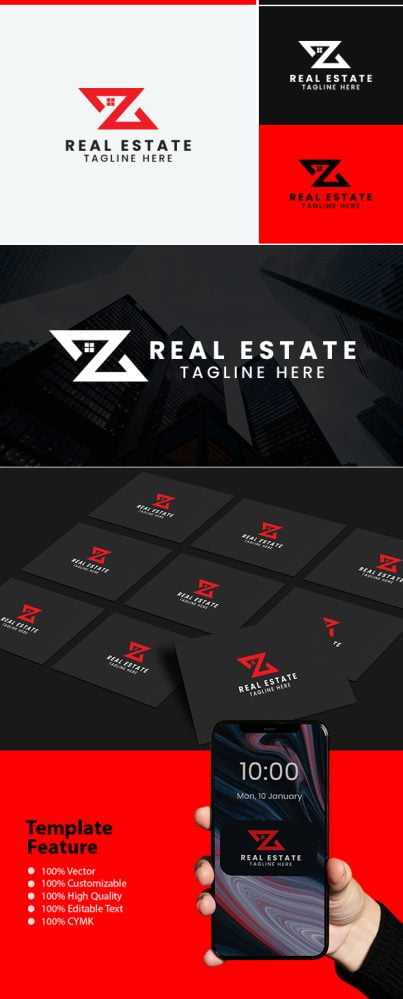 Real Estate Logo Template