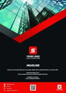 Real Estate PSD Brochure Template
