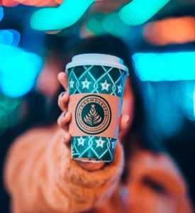 Realistic Coffee Cup Mockup