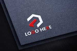 Realistic Logo Mockup On Fabric