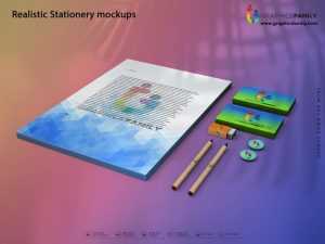 Realistic Stationery Mockups