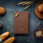 Recipe book Emboss Design Mockup - Download Grátis Recipe book Emboss Design Mockup