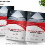 Red and White Brand Manual Layout