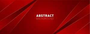 Red Background with Triangles