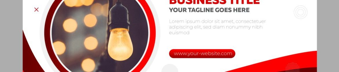 Red Business Cover Template for Facebook Red Business Cover Template for Facebook