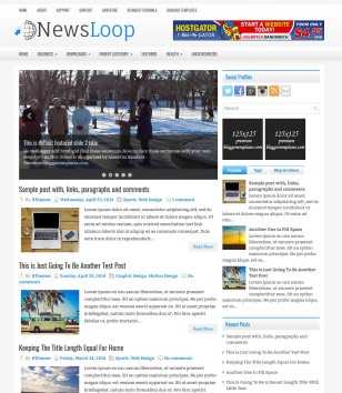 Responsive NewsLoop