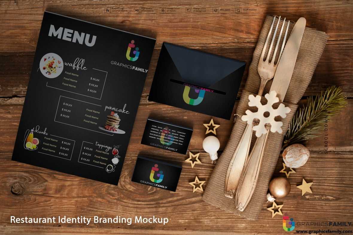Restaurant Identity Branding Mockup