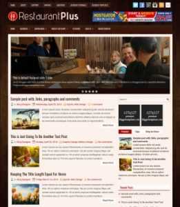 RestaurantPlus Responsive