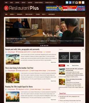 RestaurantPlus Responsive