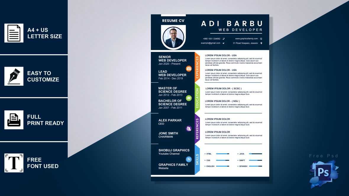 Resume CV Design Template