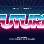 Retro Color Text Effect