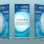 Roll up banner stand design vector image - Download Grátis Roll up banner stand design vector image