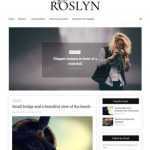 Roslyn Fashion - Template para Blogger Roslyn Fashion