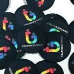 Round Stickers Logo Mockup - Download Grátis Round Stickers Logo Mockup