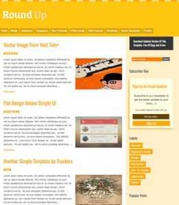 Round Up Responsive