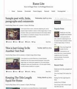 Runo Lite Responsive