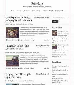 Runo Lite Responsive