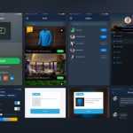 Sales App Free PSD