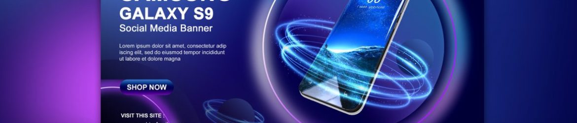 Samsung Galaxy Social Media Banner Design
