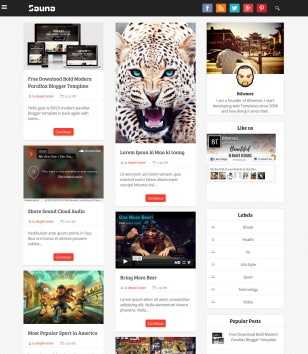 Sauna Grid Responsive