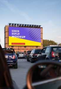 Screen Display Design Mockup