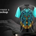 Sea Beach T-shirt Design Free PSD