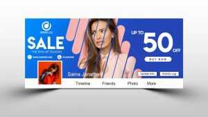 Season Sale Shop Facebook Cover Design