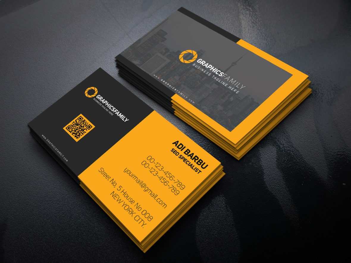SEO Specialist .PSD Business Card Template