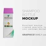 Shampoo Bottle Mockup - Download Grátis Shampoo Bottle Mockup