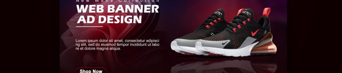 Shoes Social Media Web Banner Advertisement Design