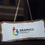 Shop Hanging Sign Board Logo Mockup