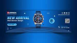 Shop Products Social Media Banner Design Template
