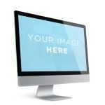 Showcase iMac Screen Template - Free PSD Download Showcase iMac Screen Template