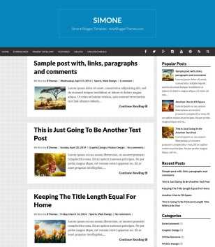 Simone Responsive