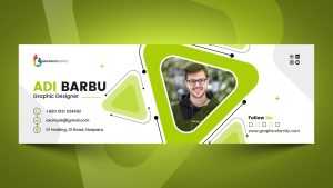Simple And Modern Email Signature Design
